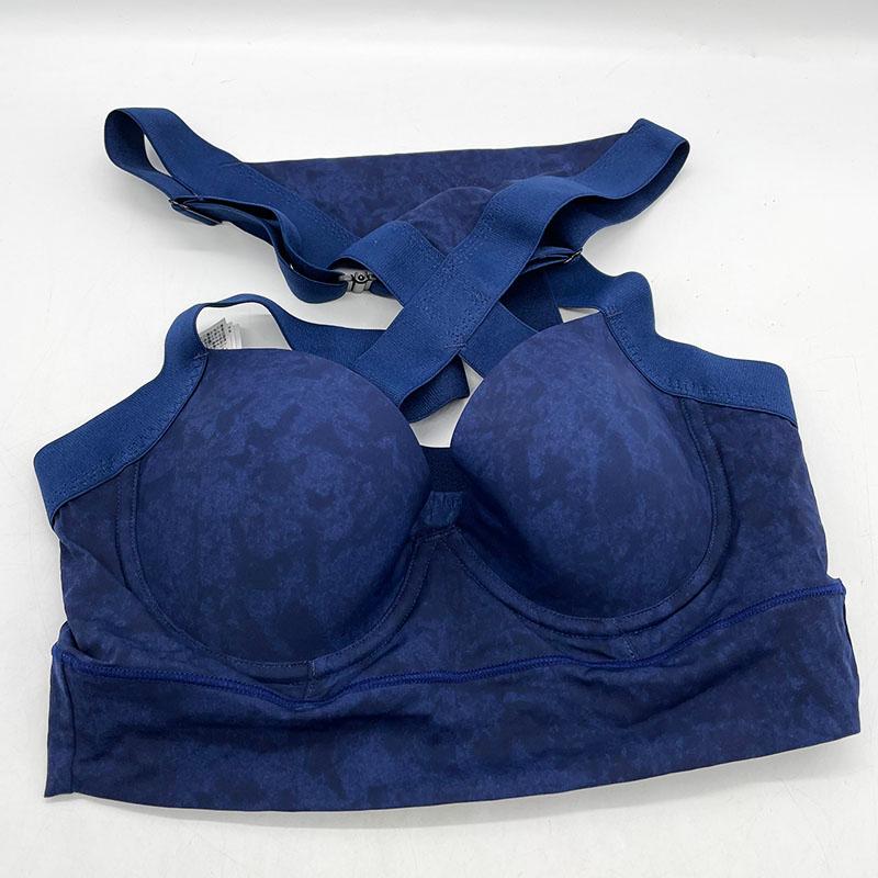ホルミー バンテージブラジャー ネイビー杢 L　グラント・イーワンズ 新古品 グラントイーワンズ ホルミーバンテージブラジャー ネイビー杢