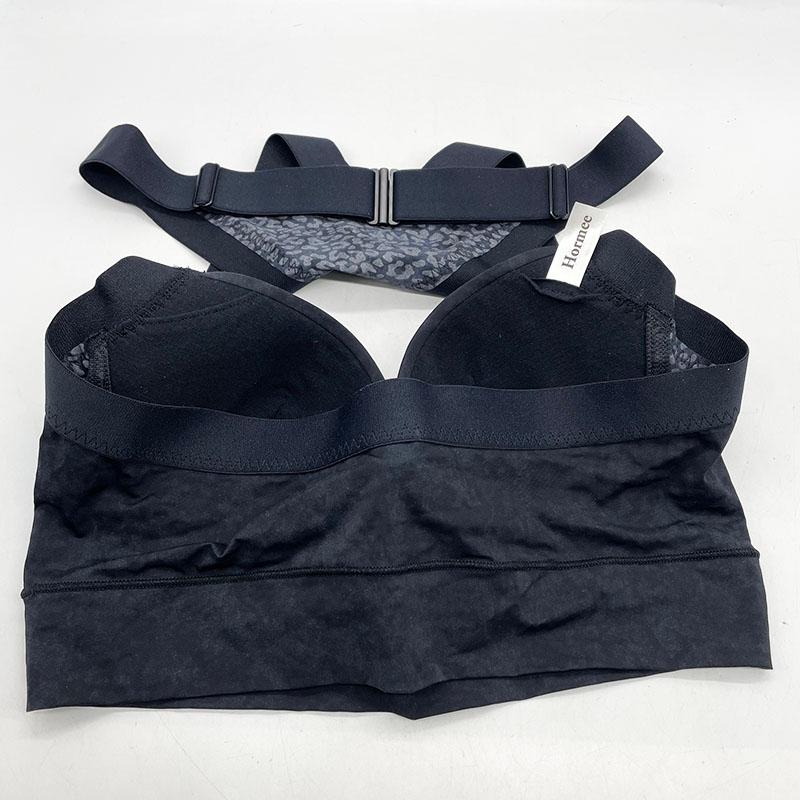 新古品 グラントイーワンズ ホルミーバンテージブラジャーブラック杢