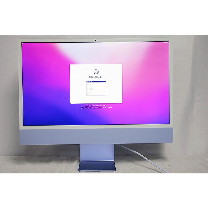 ◎美品♪ Apple iMac 24-inch M1 2021 Purple M1 16GB 1TB 元箱あり