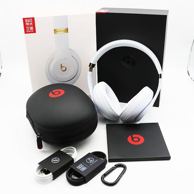 美品 ビーツ Beats Studio3 Wireless.White-PAC MQ572PA/A ヘッドホン 