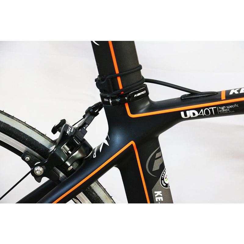 KEMO 「ケモ」 KE-R5 2015年モデル ロードバイク KEMO KE-R5 ブラック/レッド ロードバイク 中古良品 : カッタリーナ