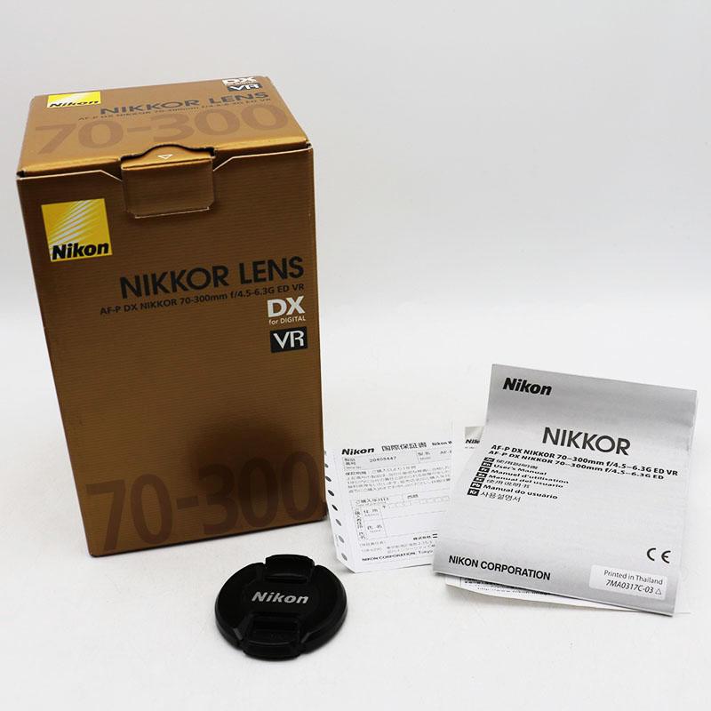 Nikon ニコン AF-P DX NIKKOR 70-300mm f/4.5-6.3G ED VR 元箱あり 中古難有｜re-style5151｜10