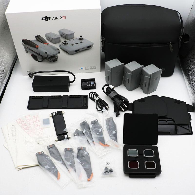 美品 DJI Air2S FLY MORE COMBO モデル：DA2SUE1 技適マーク有り ドローン 元箱あり｜re-style5151｜09