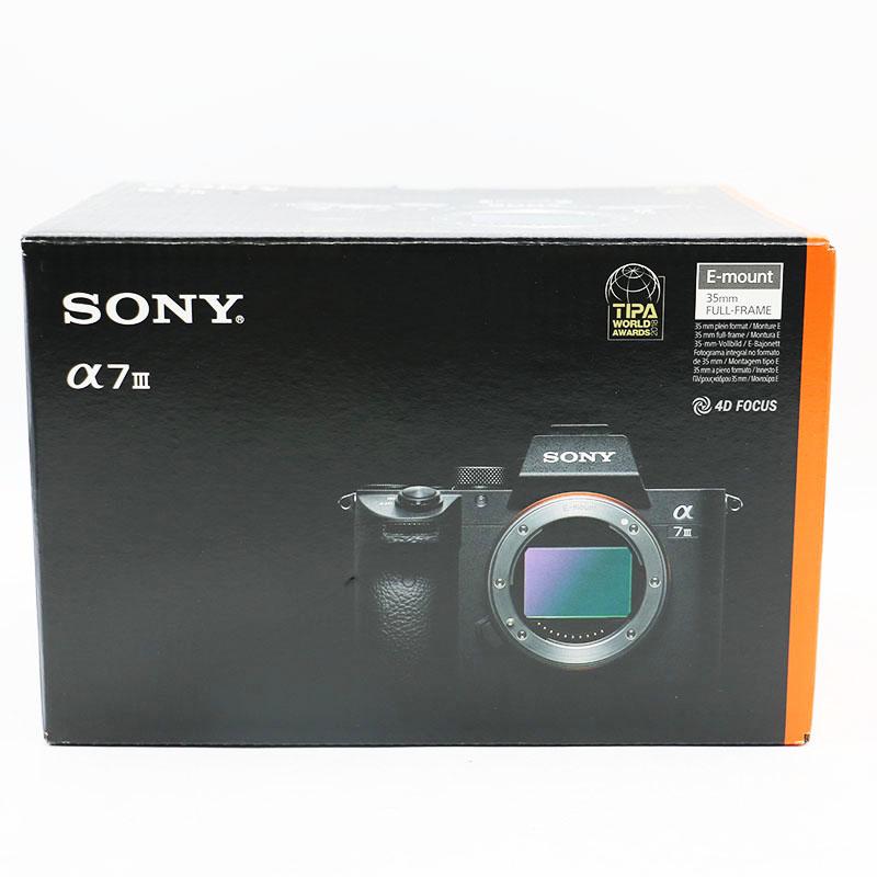 美品 SONY ソニー α7III ILCE-7M3 デジタル一眼カメラ 元箱あり : sr6 