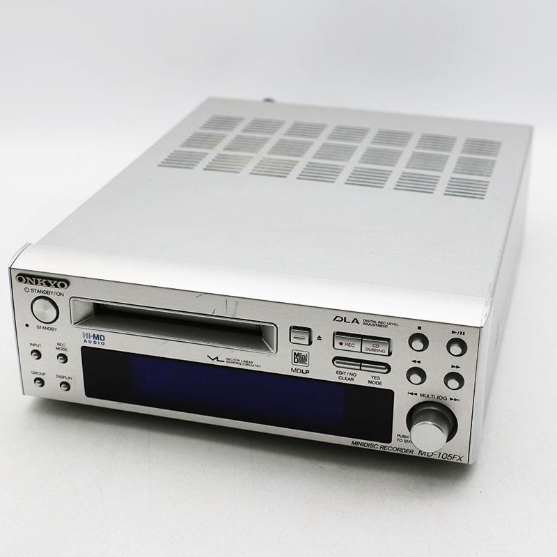 ONKYO オンキョー MINIDISC RECORDER MD-105FX ミニディスクレコーダー 2008年製 中古並品 : カッタリーナ ...