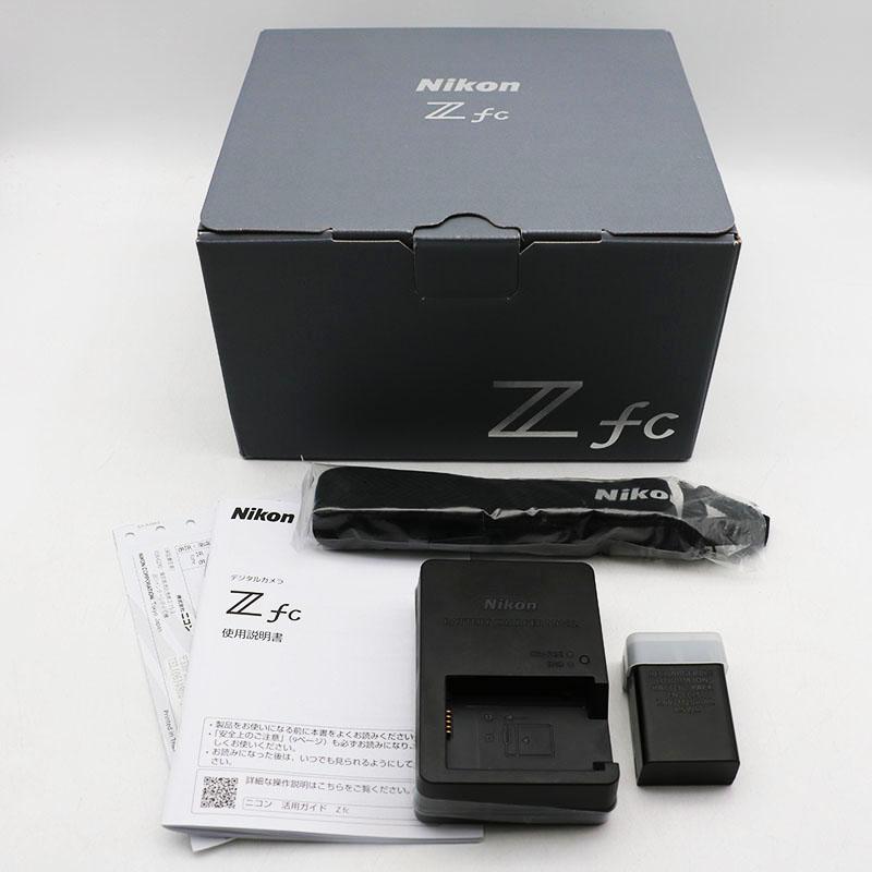 箱有Nikon Zfc ミラーレスカメラ本体と付属品 ニコン（Nikon） Zfc ミラーレスカメラ 元箱あり 中古並品