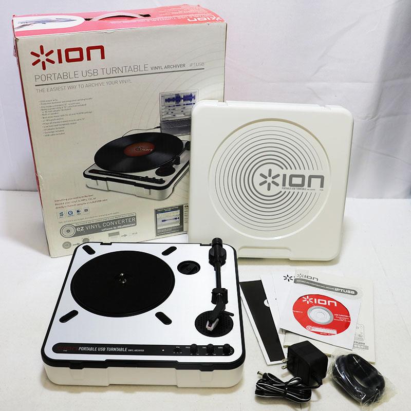 極美品 ION ポータブルUSBターンテーブルiPTUSB 元箱あり 極美品 ION ポータブルUSBターンテーブルiPTUSB 元箱あり