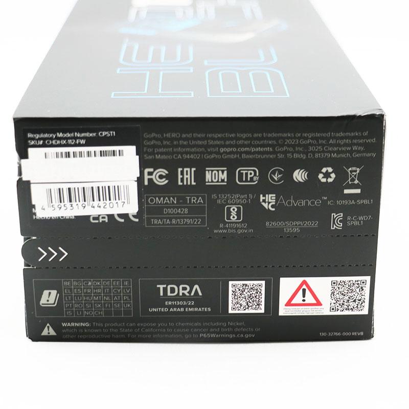 GoPro（ゴープロ） 新品未使用 HERO11 BLACK CHDHX-112-FW 日本語表記