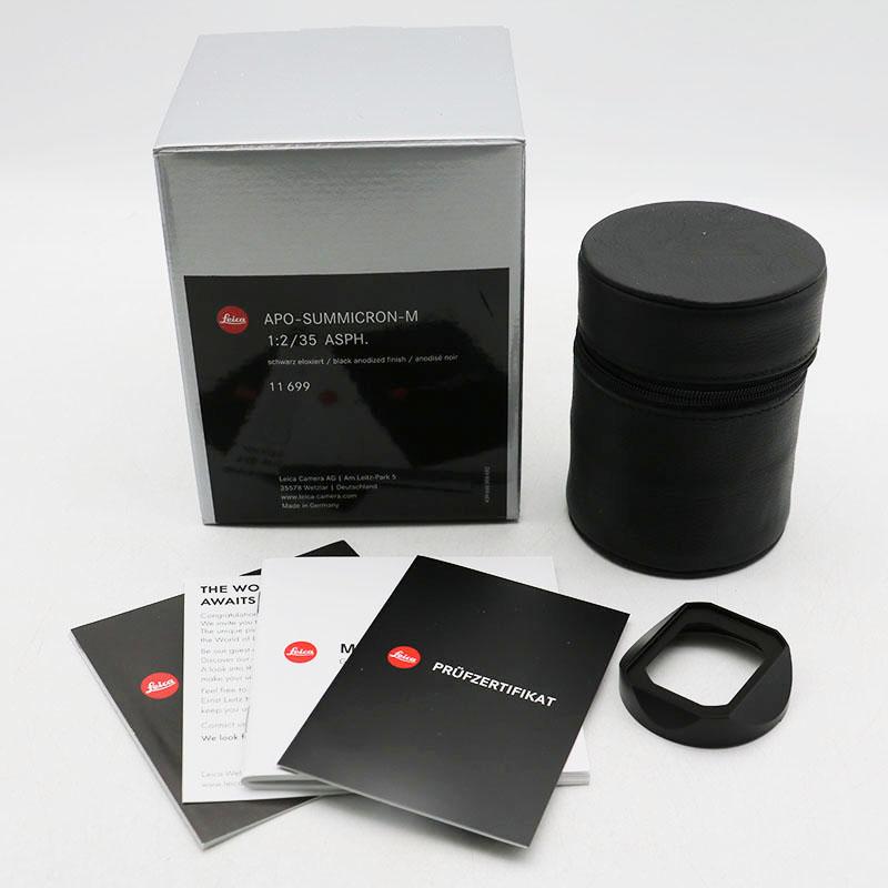 ライカ（Leica） 美品 アポ・ズミクロンM f2/35mm ASPH. 11699