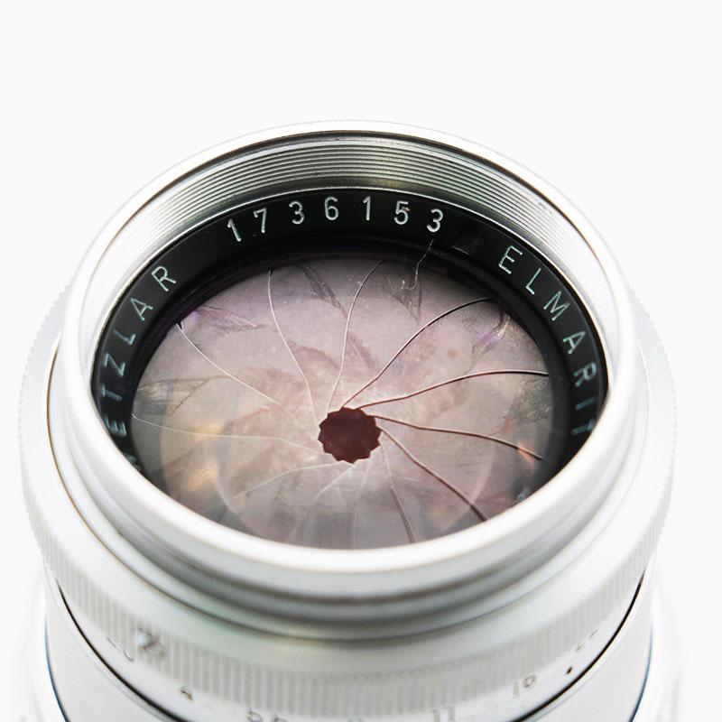 ライカ ELMARIT エルマリート 90mm F2.8 LEITZ WETZLAR シルバー