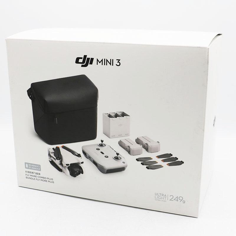 美品 DJI MINI3 FLY MORE COMBO PLUS モデル：MT3PD 技適マーク有り 元箱ありの画像