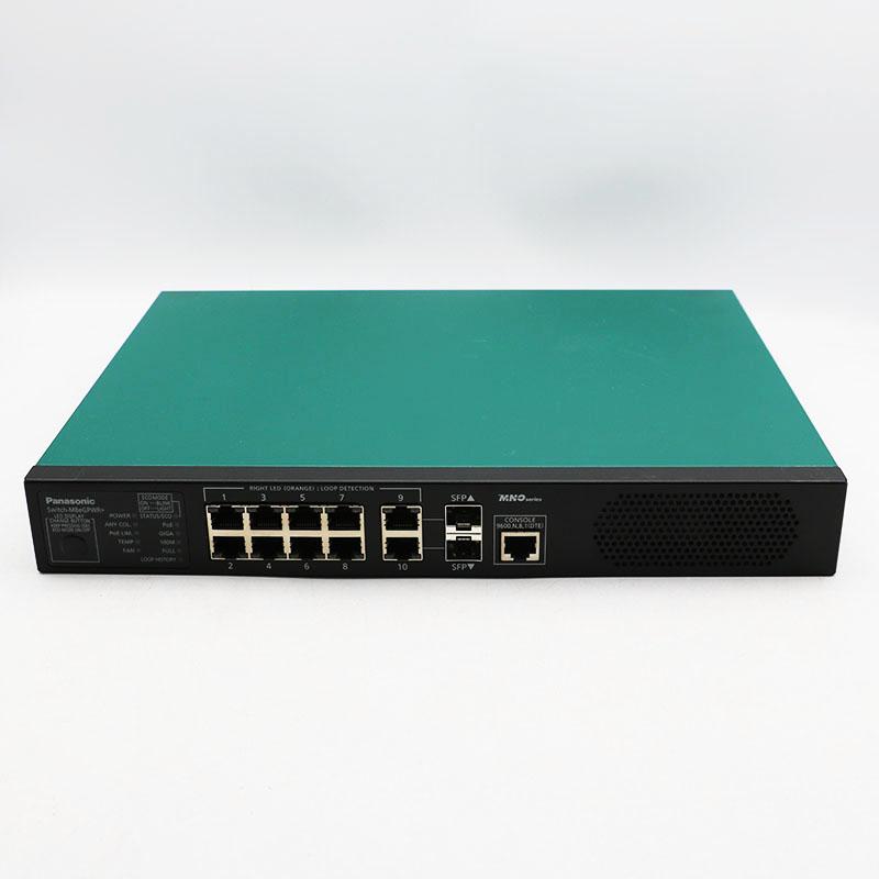 panasonic パナソニック Switch-M8eGPWR+ PN28089K スイッチングハブ  中古良品 panasonic パナソニック Switch-M8eGPWR+ PN28089K スイッチングハブ