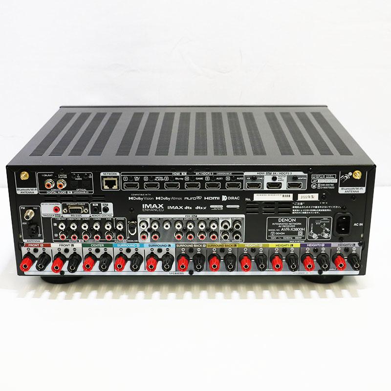 DENON（デノン） 美品 AVR-X3800H INTEGRATED NETWORK AV RECEIVER