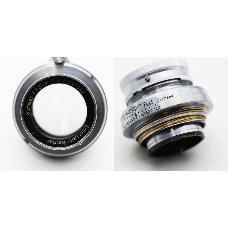 ライカ（Leica） Ernst Leitz Wetzlar SUMMAR 50mm F2 中古並品 T