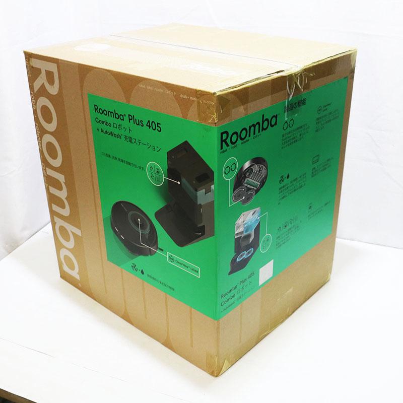 ルンバ 新品未使用 Roomba Plus 405 Combo ロボット + AutoWash 充電