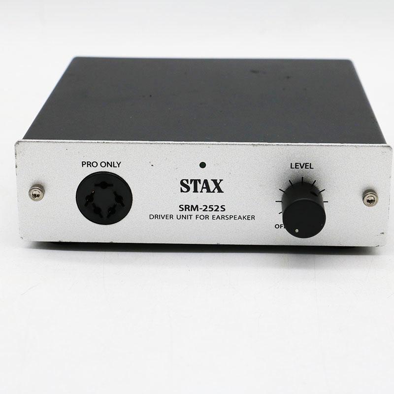 STAXイヤースピーカー　SRM-252A スタックス、ドライバユニットを強化したヘッドフォン