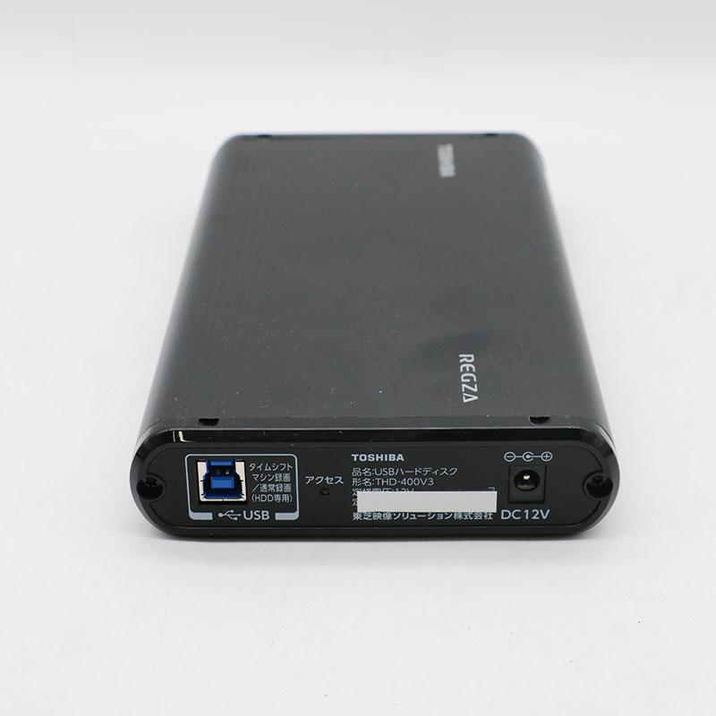 TOSHIBA 東芝 THD-400V3 USBハードディスク 中古良品