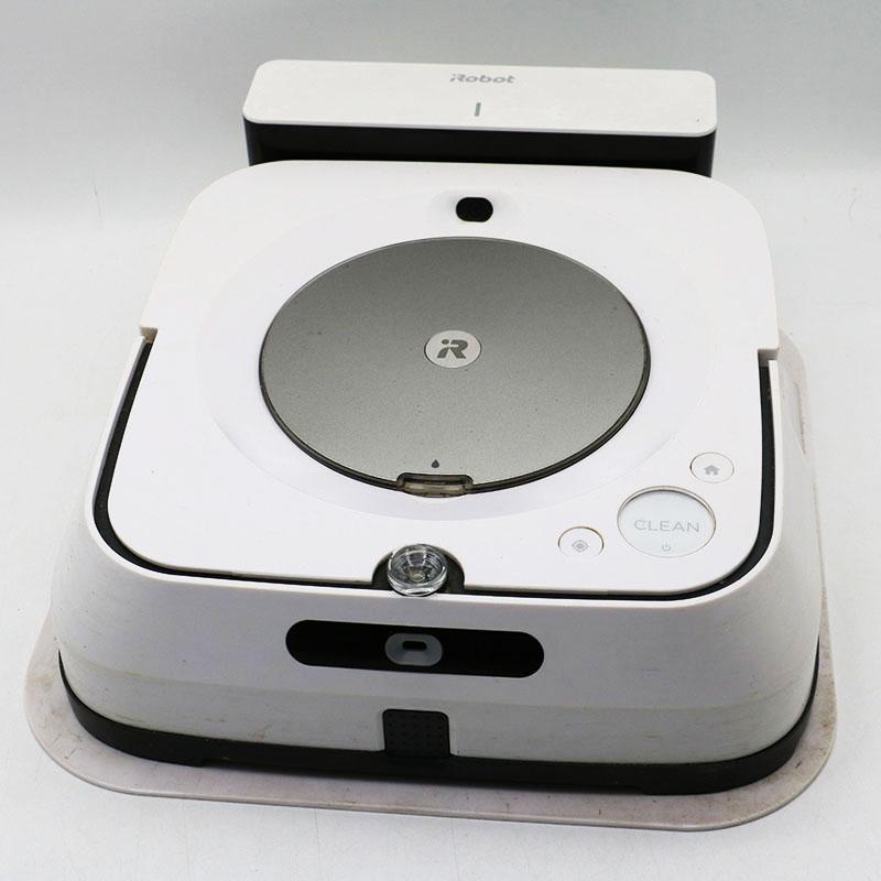 【中古】アイロボット(IRobot) ブラーバジェット m6 iRobot ブラーバジェット m6 ホワイト 床拭きロボット 中古難有