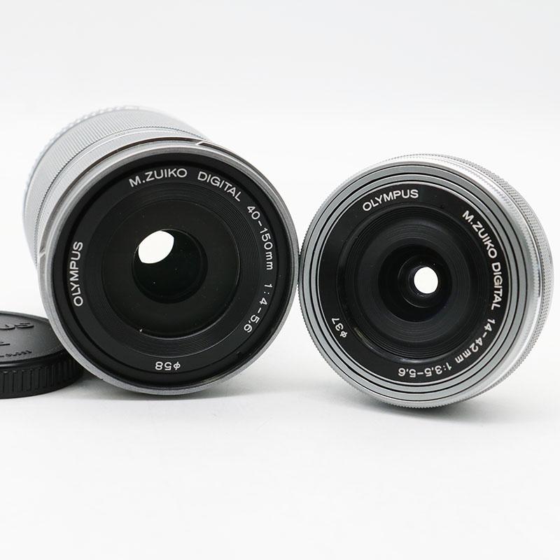 オリンパス OLYMPUS PEN E-PL8 EZ ダブルズームキット ホワイト