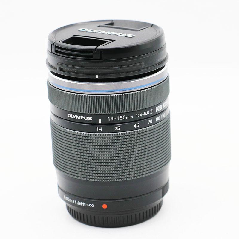 OLYMPUS オリンパス OM-D E-M5 MarkIII 14-150mmII レンズキット シルバー シャッター回数：1833回 元箱あり 中古難有の画像