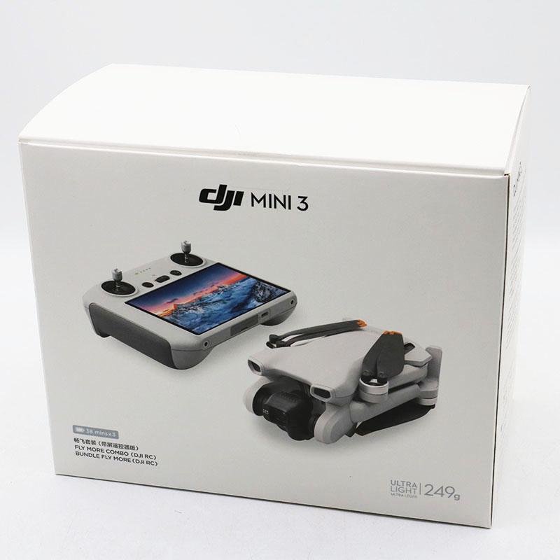 新品未使用 DJI Mini 3 Fly More Combo DJI RC モデル：MT3PD 技適マーク有りの画像