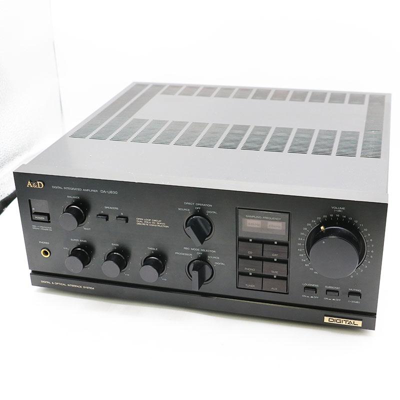 A&D DA-U830 ステレオプリメインアンプ ジャンク品 : カッタリーナ