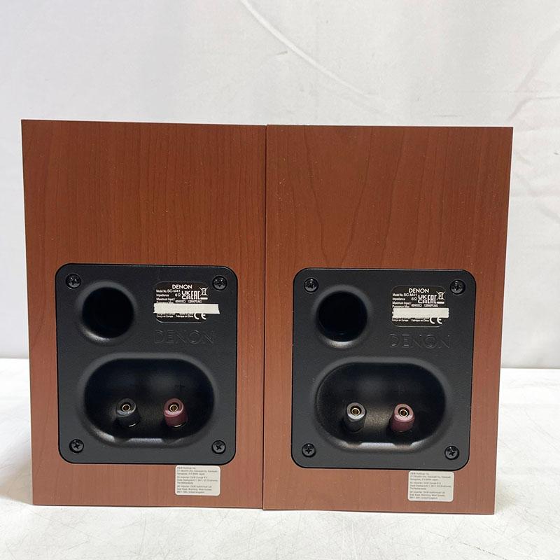 DENON SC-M41　スピーカー 2個セット　美品 DENON（デノン） 美品 2ウェイ・2スピーカー・バスレフ型 SC-M41