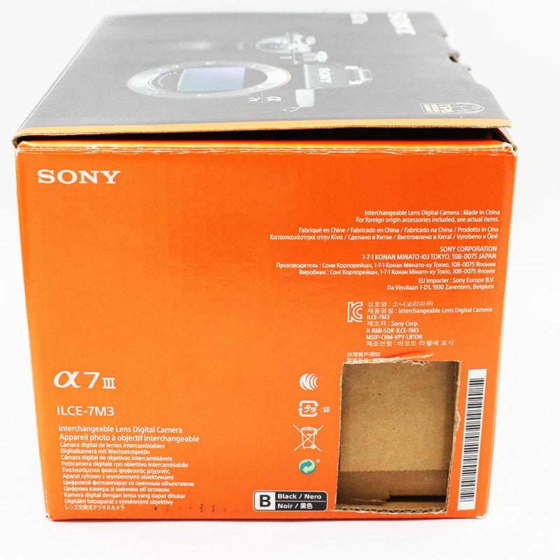 SONY（ソニー） α7 III ILCE-7M3 ボディ ブラック デジタル一眼カメラ