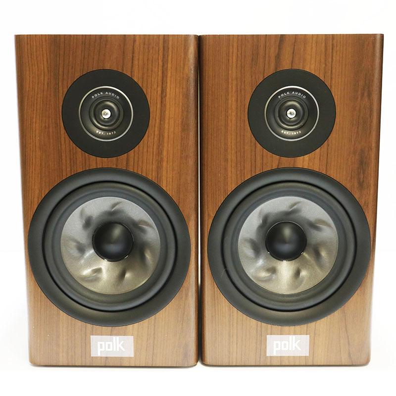 美品 Polk Audio ポークオーディオ Reserve R200 ブラウン ペア ブック