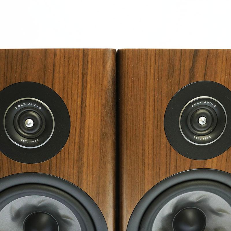 美品 Polk Audio ポークオーディオ Reserve R200 ブラウン ペア ブック