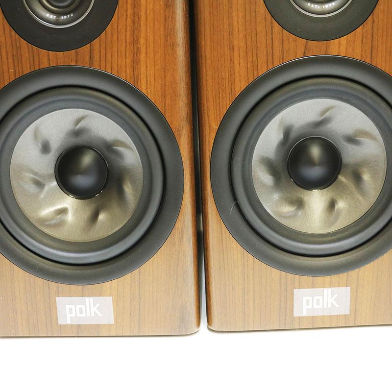 美品 Polk Audio ポークオーディオ Reserve R200 ブラウン ペア ブック