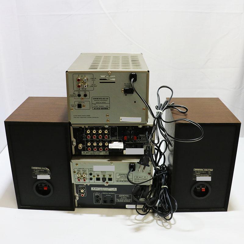 オンキョーシステムコンポ　良品　良い音出ます ONKYO（オンキヨー） オンキョー システムコンポ R-805TX/C-705TX /CDR