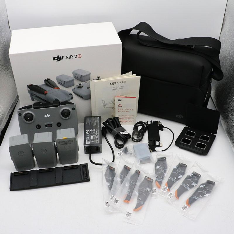 DJI 極美品 DJI AIR 2S FLY MORE COMBO モデル：DA2SUE1 技適マーク 
