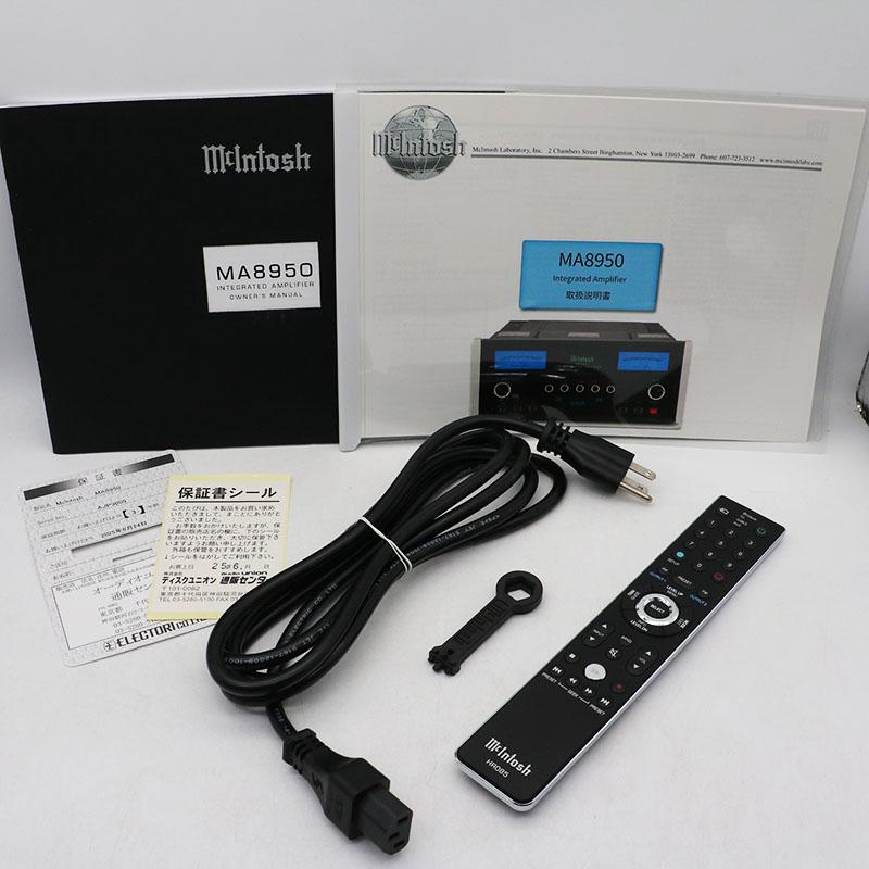 美品 エレクトリ McIntosh MA8950 インテグレーテッドアンプ  元箱ありの画像
