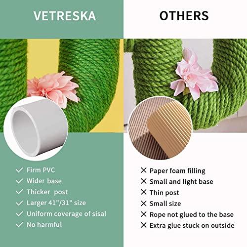 VETRESKA ベトレスカ サボテン オアシス キャットツリー 、 猫、つめとぎ、 爪研ぎ、爪とぎ 、スクラッチポスト 
