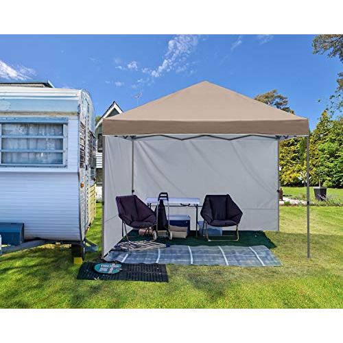 【超激レア】 ABCCANOPY タープテント ワンタッチ サイドシート2枚付き センターロック 3m/2.5m/2m 3段階調節 キャスターバッグ付? 【W2533081178】(14838円)