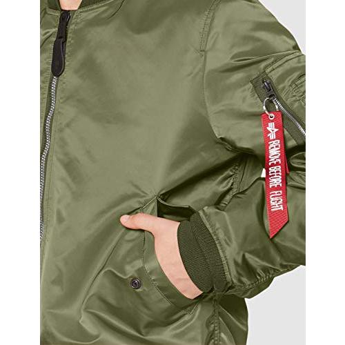 [アルファインダストリーズ] アウター L-2B フライトナイロンジャケット TA0414 V.Green XL 
