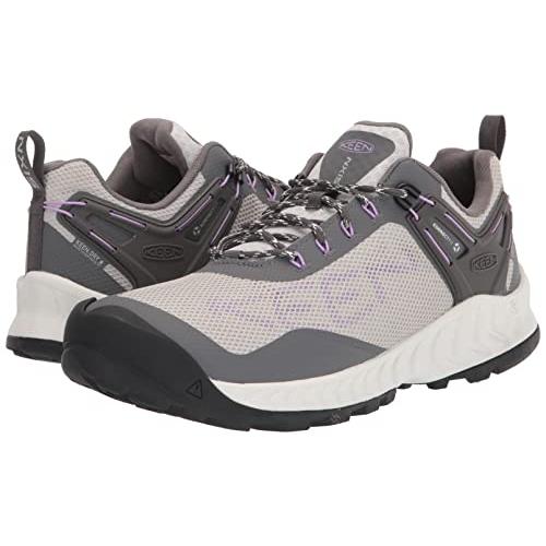 [キーン] トレッキングシューズ NXIS EVO WP ネクシス エヴォ ウォータープルーフ レディース STEEL GREY/ENGLISH LAVENDER 25.0 cm 