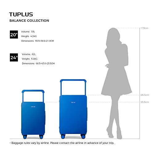 【値下げ】 [TUPLUS] スーツケース ABS キャリーケース 大型 耐衝撃 キャリーバッグ 静音８輪 旅行 ビジネス 出張 TSAローク搭? 【AAA7577308648】(27304円)