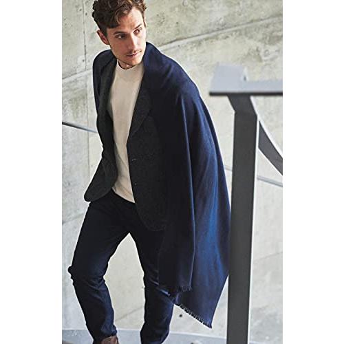 [GILDARA] FT07TX ベビーカシミヤ 100% ベーシックウェーブ ベビーカシミア 大判 ストール カシミヤ カシミア 無地 レ 