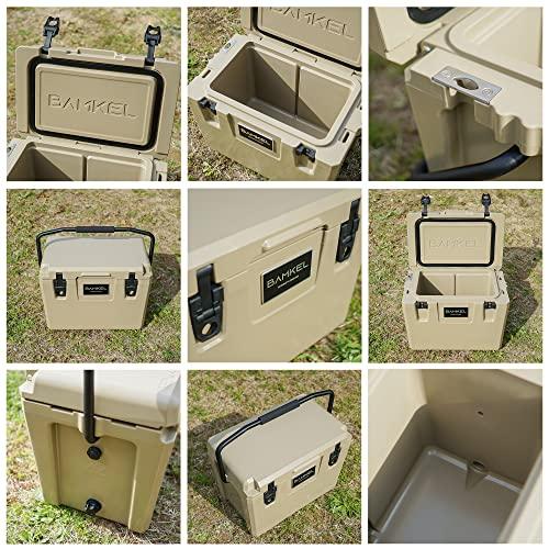 BAMKEL(バンケル) モダン クーラーボックス 25L 21L 長時間保冷 選べるカラー サイズ 高耐久 ハードクーラー アウ? 