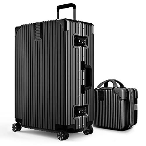 [BOSTO] スーツケース キャリーバッグ キャリーケース 大型 静音 ダブルキャスター 耐衝撃 旅行出張 親子セット 静音