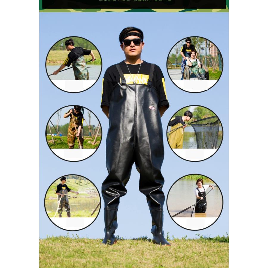 ウェーダー ハイチェスト 胴付き長靴 胴長 胴長靴 釣り 防水 長靴付き オーバーオール 作業着 作業服 完全防水 男性用 メンズ おしゃれ 741ndd レーちゃん 通販 Yahoo ショッピング