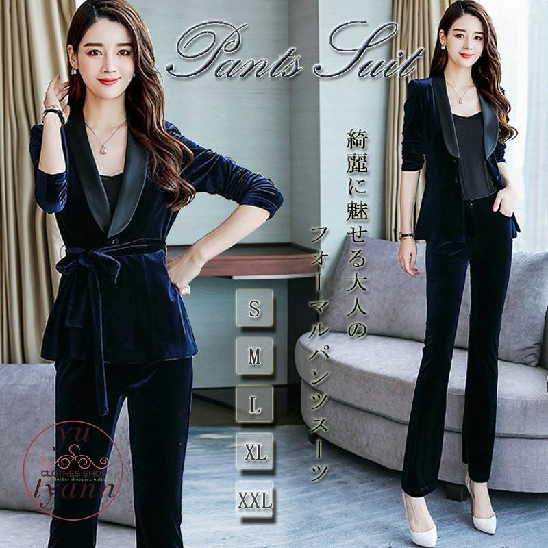 パンツスーツ レディーススーツ フォーマル オフィス ビジネス かっこいい カジュアル 大きいサイズ 結婚式 シンプル おしゃれ 代 30代 40代 50代 卒業式 C11 Suit030 レーちゃん 通販 Yahoo ショッピング