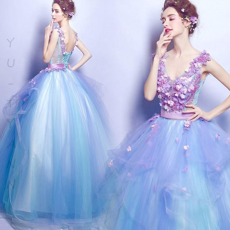 価格が安い ウエディングドレス カラードレス パーティードレス イブニングドレス Vネック ウェディングドレス 結婚式 ブライダル 披露宴 二次会 演奏会 18新作 人気 日本割引 Www Thermotele Com