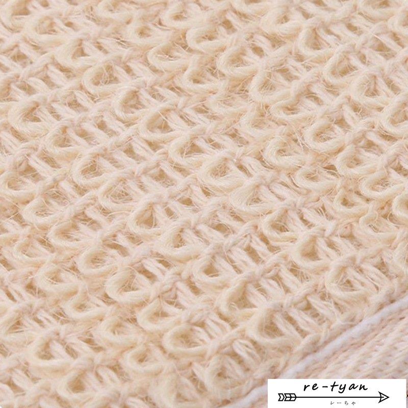 ボディタオル 垢すりタオル 背中洗い用 バス用品 バスグッズ 持ち手 紐付き 角質除去 パイル地 ボディケア 背中ケア ピーリング 体洗い 浴用 ソフ Re Ryp レーちゃん 通販 Yahoo ショッピング