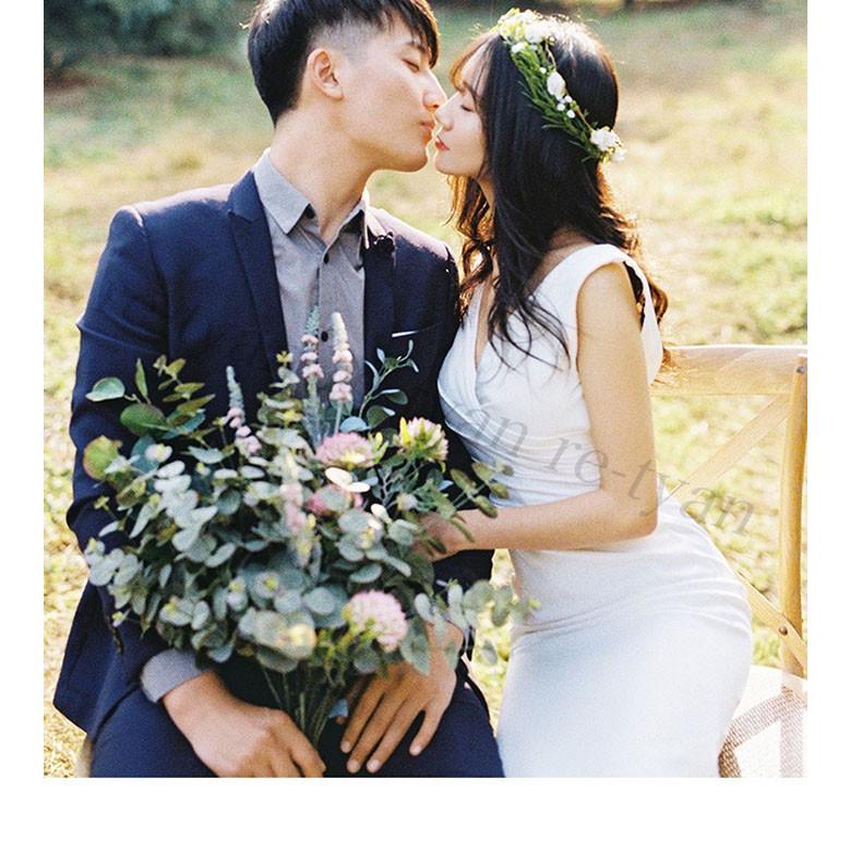 ウエディングドレス ノースリーブ 白 二次会 結婚式ドレス パーティードレス 安い エンパイア 花嫁 フォトウエディング ビーチフォト 前撮り 後撮り 披露宴 激安 Z5dress294 レーちゃん 通販 Yahoo ショッピング