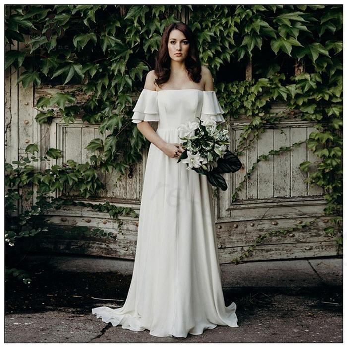 結婚式 披露宴 二次会 ブライズメイドドレス 花嫁 パーティードレス白 演奏会 ウェディングドレス ロングドレスビーチフォト 前撮り後撮り トレーン Aライン Z5dress341 レーちゃん 通販 Yahoo ショッピング