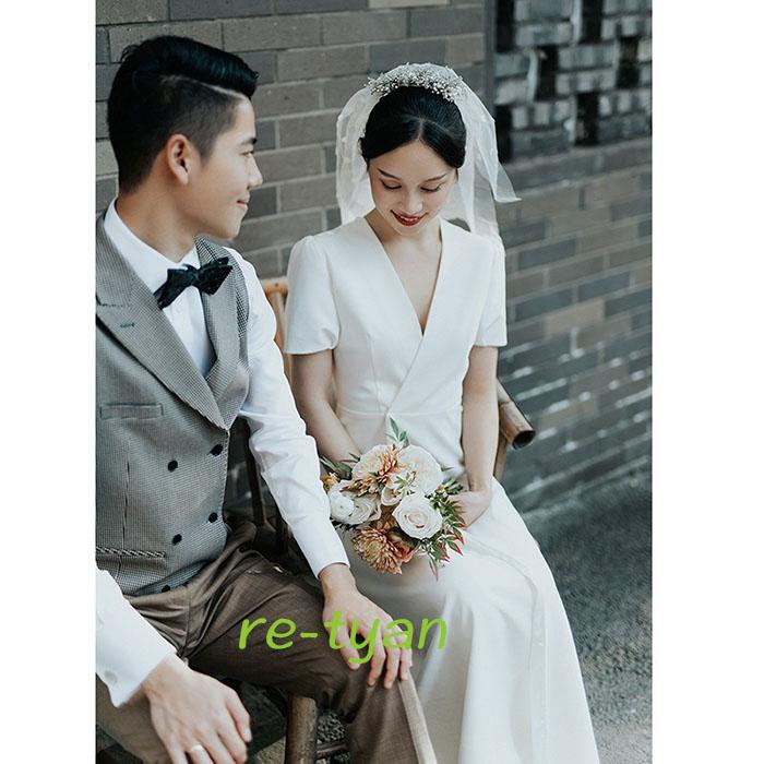 日本最大級 結婚式 二次会 花嫁 白ドレス 白ワンピース 花柄 全日本送料無料 Bestcollege Co Za