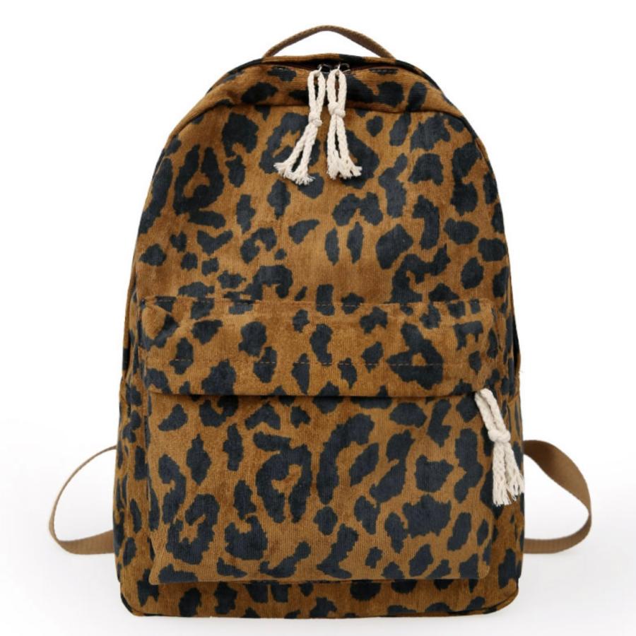 leopard リュック ヒョウ柄 リュックサック 大容量 バックパック leopard リュック ヒョウ柄 リュックサック 大容量 バックパック